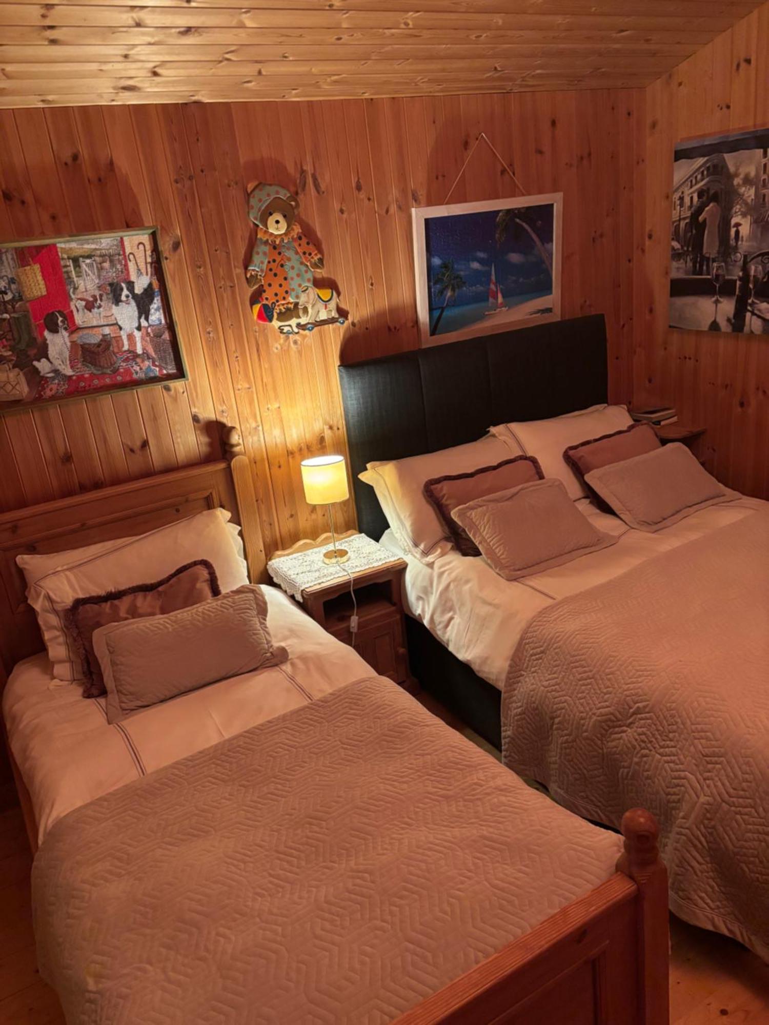 Cosy Countryside Log Cabin Kilkenny Esterno foto